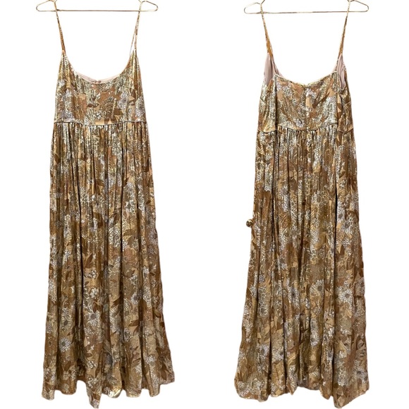 *SOLD* NWT J. Crew Collection Scoopneck Dress in Lurex® Chiffon - Picture 2 of 6